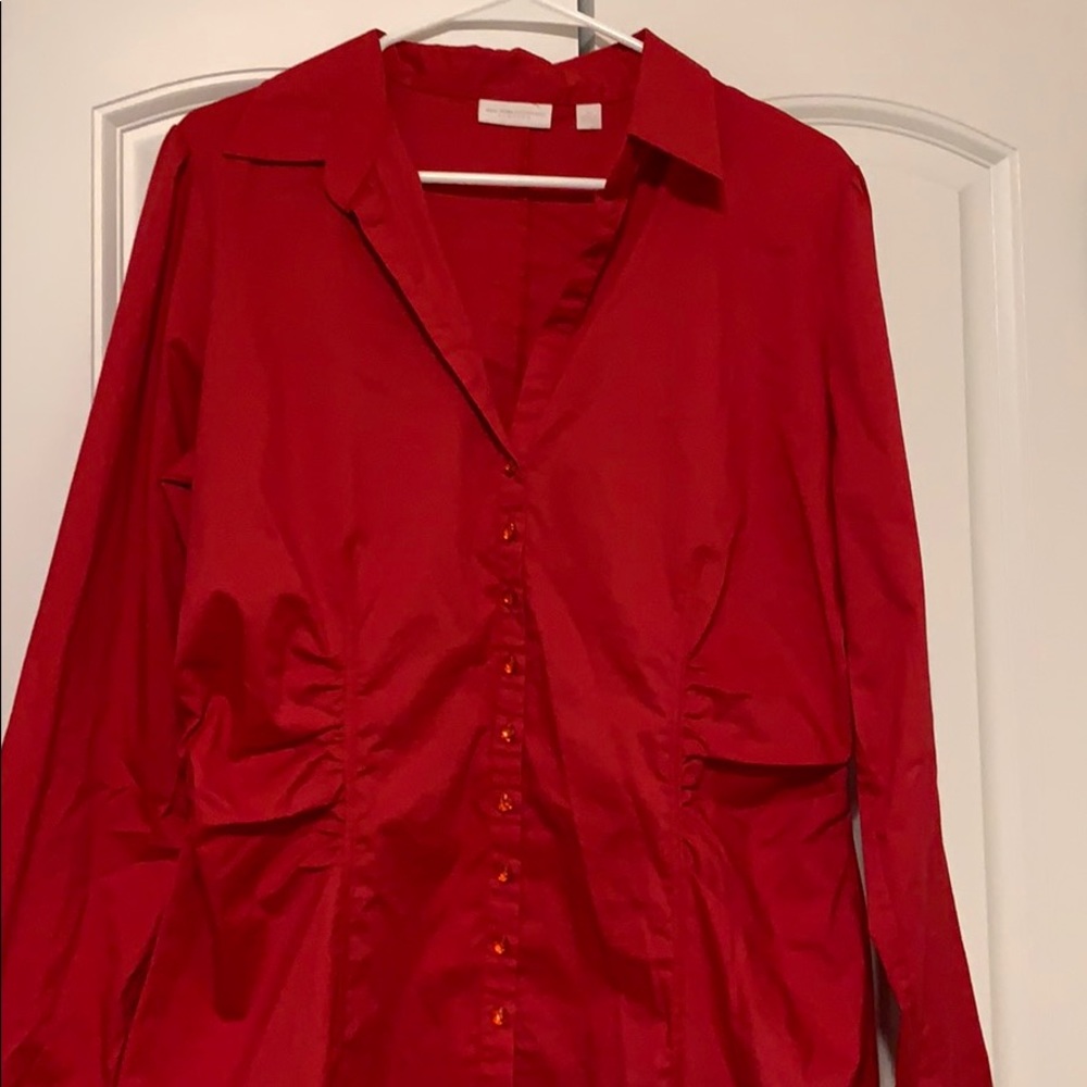 Lady in red!